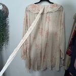 Free People NEW Dreamland Floral Tunic Tea Combo Ethereal Pink Coquette Small Photo 4