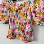 BuddyLove NWT Buddy Love Billie Smocked Puff Sleeve Top sz M Photo 7