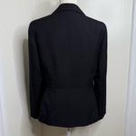 Evan Picone Essentials Black Blazer Suit Jacket Women’s Size 10 2 Button Front Photo 3