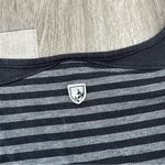 Kuhl  Thermal Longsleeve Shirt Striped Black and Gray Size Large Winter Photo 5
