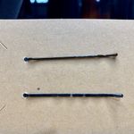 Matte Green Cube beaded Bobby Pins Photo 1