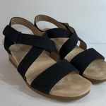 Life Stride Sandals Strappy Wedge Sincere Velocity 2.0 Comfort Size 10 Black Photo 6