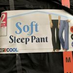 32 Degrees Heat 32 DEGREES Cool Women's 2 Pack Soft Sleep Pant Size Medium M NEW  NWT Blue Black Photo 2