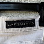 Rock & Republic Berlin Super Skinny White Jeans Photo 3