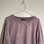 Danskin Oversized Sweatshirt Purple Mineral Wash XL Photo 1