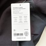 Athleta  Triumph Hybrid Half Zip Sweatshirt NWT Photo 6