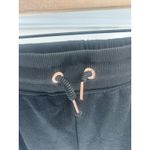 Bebe  Women's Logo Sequined Jogger Black‎ 3X Photo 5