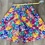 Vintage COUNTERPARS Bermuda Shorts – Made in USA Sz S Skorts 90s Red Photo 0