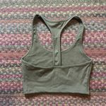 Set Active  BROWN RACERBACK SPORTS BRA CROP TANK Photo 3