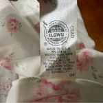 Vintage Miss Elaine Pink floral Nightgown cupids hearts medium nos Photo 10