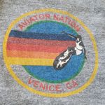 Aviator Nation  Gray Rainbow Chic Edgy Feminine Y2K Full-Zip Hoodie Size Small Photo 2