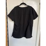 Scrubstar Black Scrub Top Woman’s Size Medium Photo 4