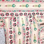 Haute Hippie India Tribal Bohemian Festival Pants Elastic Waist Cowrie Medium Photo 3