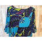 Ronnie Nicole Boho Paisley Print Dress Size 12 Photo 8