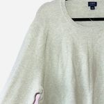 J.Crew Factory NWOT Green Knit Oversized Sweater Photo 3