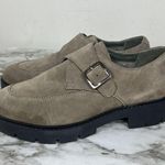 Seychelles Strap Suede Foremost Monk Strap Shoes size 6 Women’s Taupe NEW Photo 2