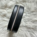 Faux leather travel jewelry organizer Black Photo 3