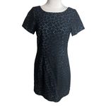 Anthropologie  Plenty by Tracy Reese Frankie metallic lace dress Sz 4 Photo 2