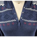 Ralph Lauren Polo Jeans Co. Black Label Cotton Sweater Hoodie 90s Y2k Sz L Photo 3