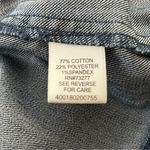 Croft & Barrow  Stretch Denim Trucker Jacket Medium Wash S Photo 3