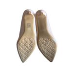 Karl Lagerfeld Heels Nude Stiletto Size 8.5 Pointed Toe Leather Spike Corporate Photo 3