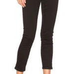 AGOLDE  Sophie Cropped Jeans Jet Black Women’s Size 27 Slim Skinny High Rise Photo 0