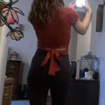 Windsor Burnt Orange Fitted Top  Photo 2