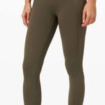 Lululemon  leggings olive green size 4 Photo 0