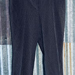Ann Taylor NWT  Polka Dot PANTS Black, Womens Sz 14 w/Stretch Textured Bus Casual Photo 0