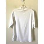 Adidas Short Sleeve Crew Neck UPF 50 Performance Shirt Top White Size Large NEW Photo 3