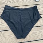 Aerie NWT plain black XL bikini bathing suit bottom Photo 5