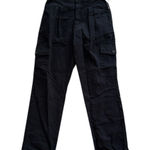 PacSun NEW High Rise Cargo Trouser Jeans Black Size Small Womens Photo 0