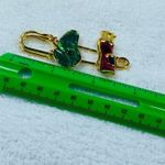 Golfer Putting Green Golf Bag Jewelry Kilt Pin Brooch Metal Enamel Colorful Photo 14