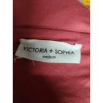 Victoria and Sophia  Cotton Bodycon Mini Tank Dress in Pink Size M. B-5 Photo 2