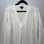 J. Jill Womens Top Cream 3X Business Casual Workwear Career Office Party Elegant Photo 2