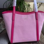 Kate Spade Authentic  Leather/canvas zip tote Photo 5