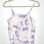 Shinestar New Tie Dye Sleeveless Jumpsuit White Purple Photo 7