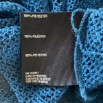 Noelle Womens OS Open‎ Knit Mermaidcore Fishnet Coastal Laggenlook Lagom Blue Size undefined Photo 6