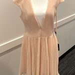 Mac Duggal  Sequined Cap Sleeve Fit & Flare Mini Dress NWT Photo 2