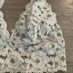 Dobreva Off White Lace Flora Bralette Photo 1