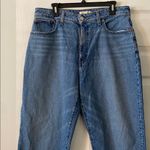 Madewell Women’s Curvy Classic 90 Straight Blue Jeans inseam 28” waist 34” Photo 1