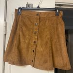 She & Sky Suede Skirt Photo 0