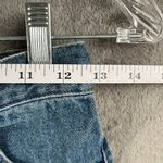 Badge Denim Shorts Women’s 14 Blue High Waist Vintage Bermuda Y2K Streetwear 90s Size 24 Photo 5