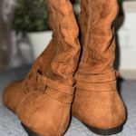 NEW Dionna Suede Mid Calf Length Zipper Fashion Winter Boots Size 7 Photo 7