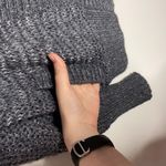 Rebecca Taylor shimmering chunky knit shawl collar one button sweater cardigan S Photo 5