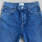 AGOLDE  Riley High Waist Denim Crop Jeans in Women's Size 28 Photo 3