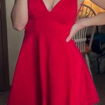 Lulus Red Backless Dress Photo 1
