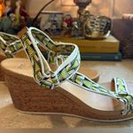 Teva   Arrabelle Universal Cork Wedge Lime Sz 10 Photo 1