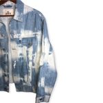 Levi's  Made & Crafted Boxy Shibori Dyed Denim Trucker Jacket Photo 5