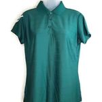 Adidas  Forest Green Short Sleeve Golf Shirt Medium Photo 0